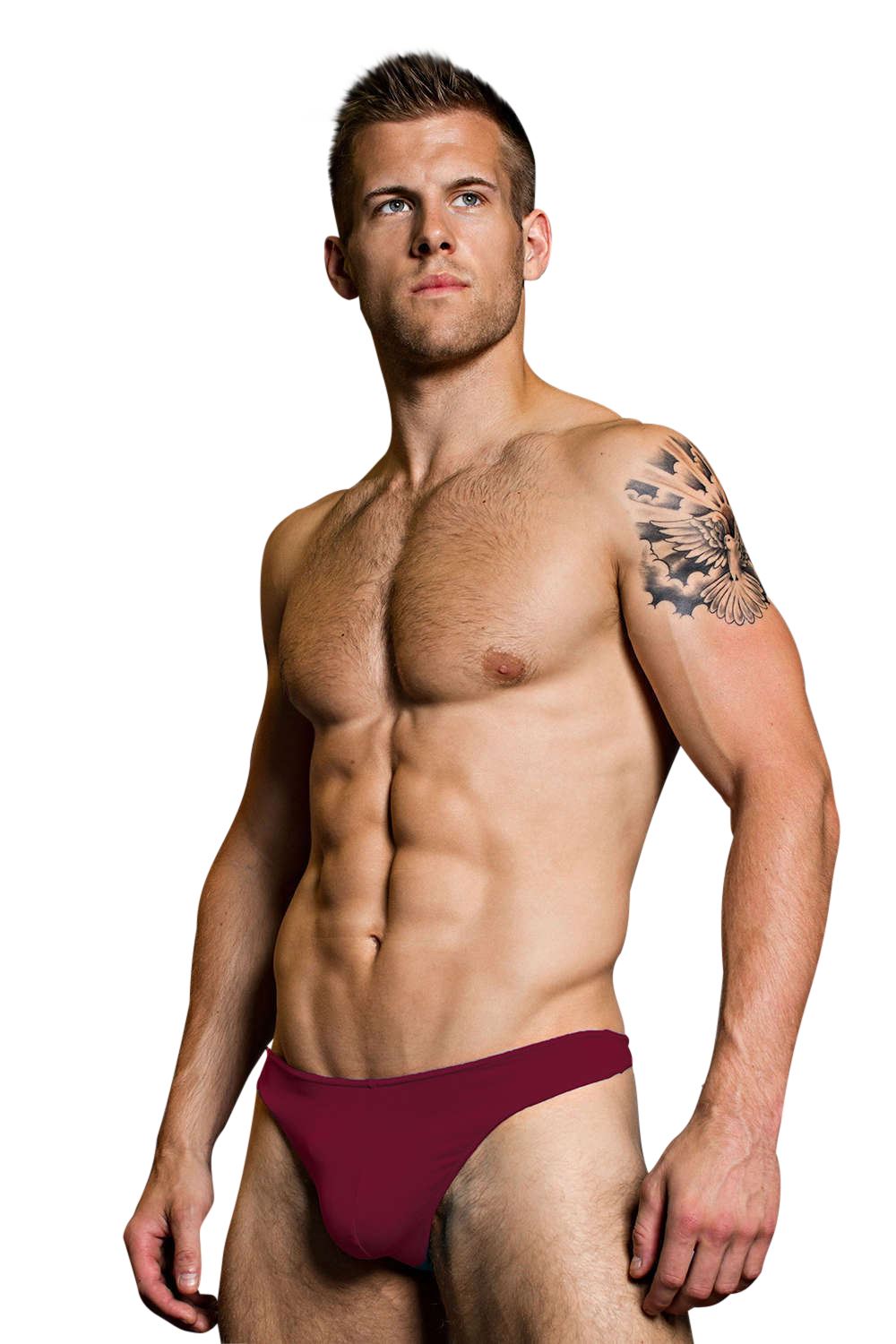 Tanga DOREANSE Euro Thong 1392 Bordová5